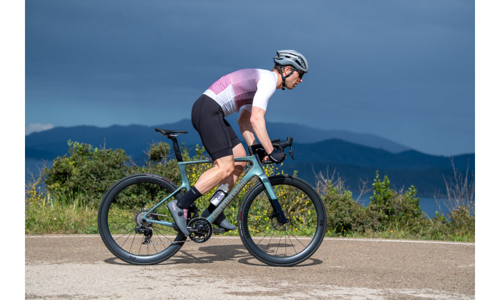 Pyöräilykengät Northwave Sonic Plus Road dark grey-dusty malva - 5