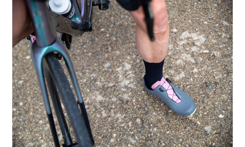 Pyöräilykengät Northwave Sonic Plus Road dark grey-dusty malva - 9