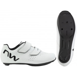 Pyöräilykengät Northwave Sonic Junior Road white-black