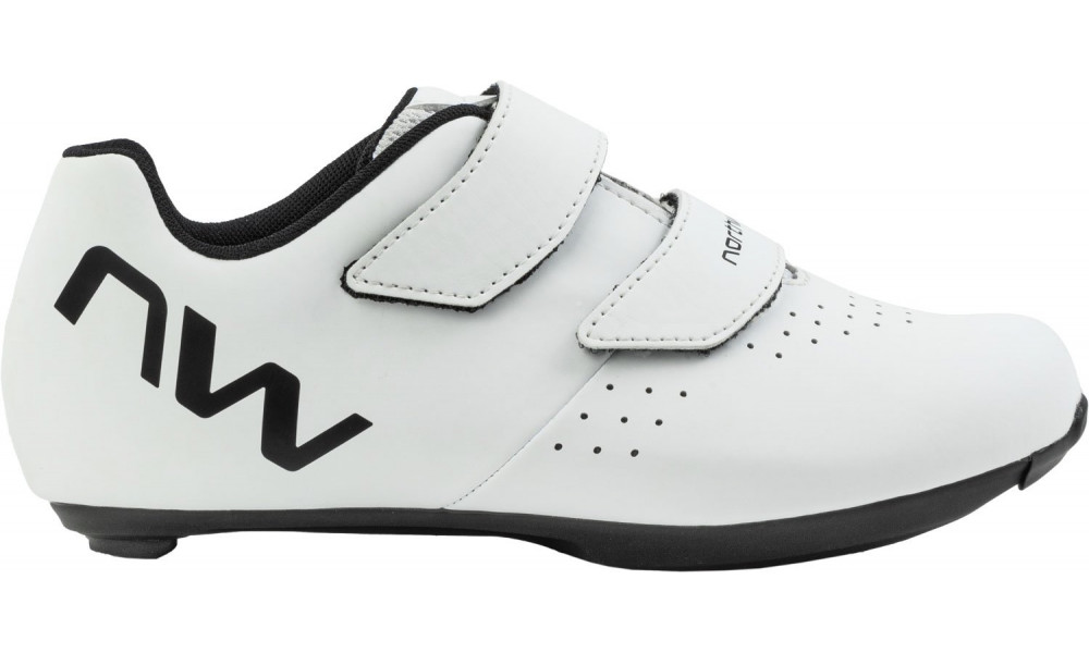 Pyöräilykengät Northwave Sonic Junior Road white-black - 4