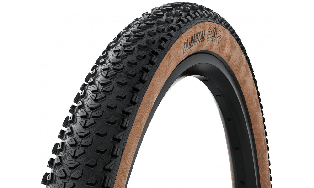 Rengas 29" Continental Dubnital Race Grip TR 60-622 Fold transparent - 1