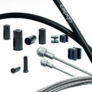 Jarruvaijerisarja Capgo BL stainless Shimano/Sram Road black