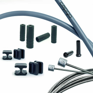 Vaijerisarja Capgo BL Doube(2x) stainless Shimano/Sram Road & MTB grey