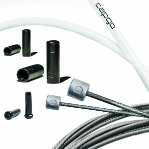 Vaijerisarja Capgo BL Double(2x) ECO stainless Shimano/Sram Road & MTB white