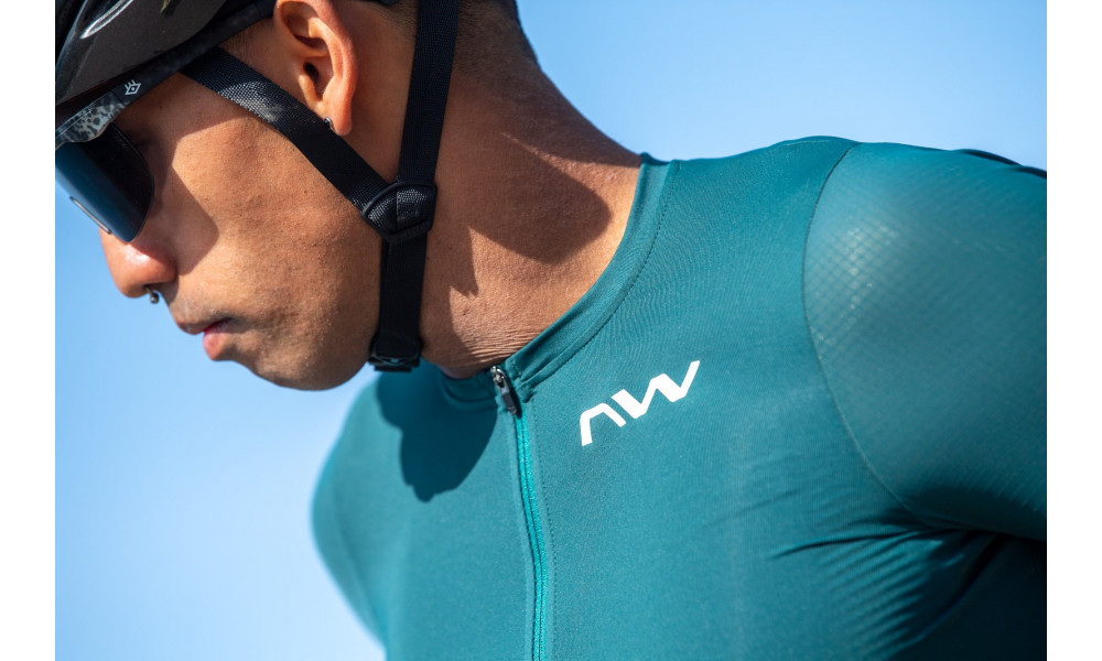 Pyöräilypaita Northwave Essence S/S petrolium - 8