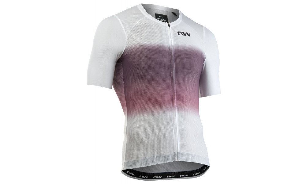Pyöräilypaita Northwave Blade Air S/S white-dusty malva - 1