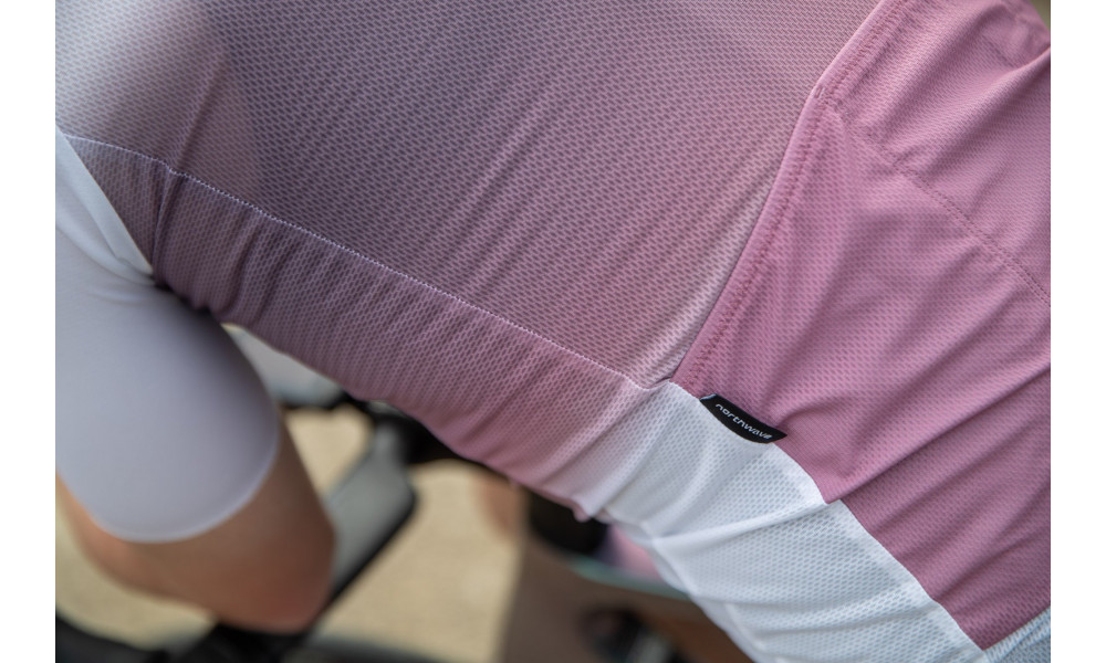 Pyöräilypaita Northwave Blade Air S/S white-dusty malva - 2