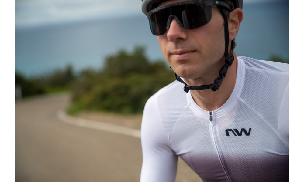 Pyöräilypaita Northwave Blade Air S/S white-dusty malva - 5