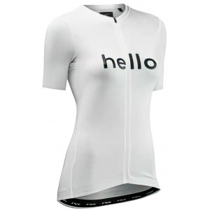 Pyöräilypaita Northwave Blade Hello Goodbye WMN S/S white