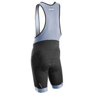 Bib-pyöräilyshortsit Northwave Active Evo black-ice grey