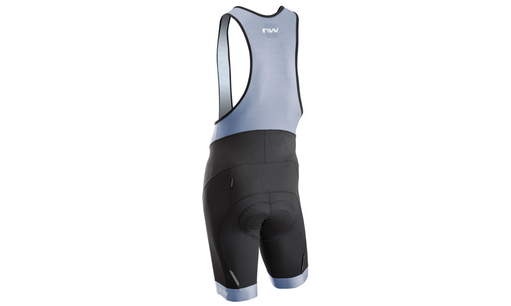 Bib-pyöräilyshortsit Northwave Active Evo black-ice grey - 2