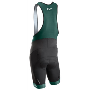 Bib-pyöräilyshortsit Northwave Active Evo black-petrolium