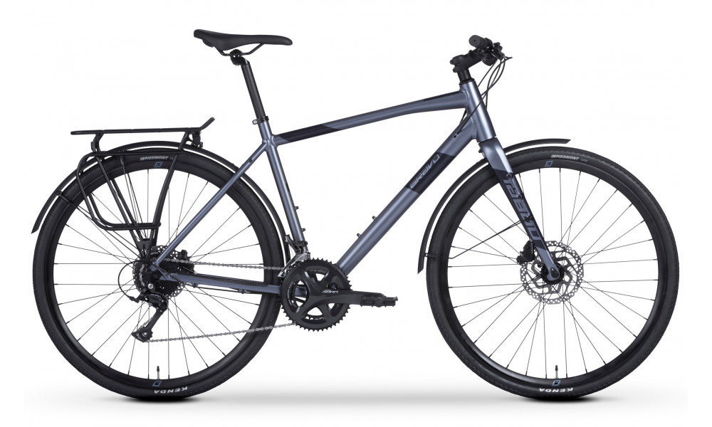 Polkupyörä Tabou Gravo FIT 2.0 steel-black 