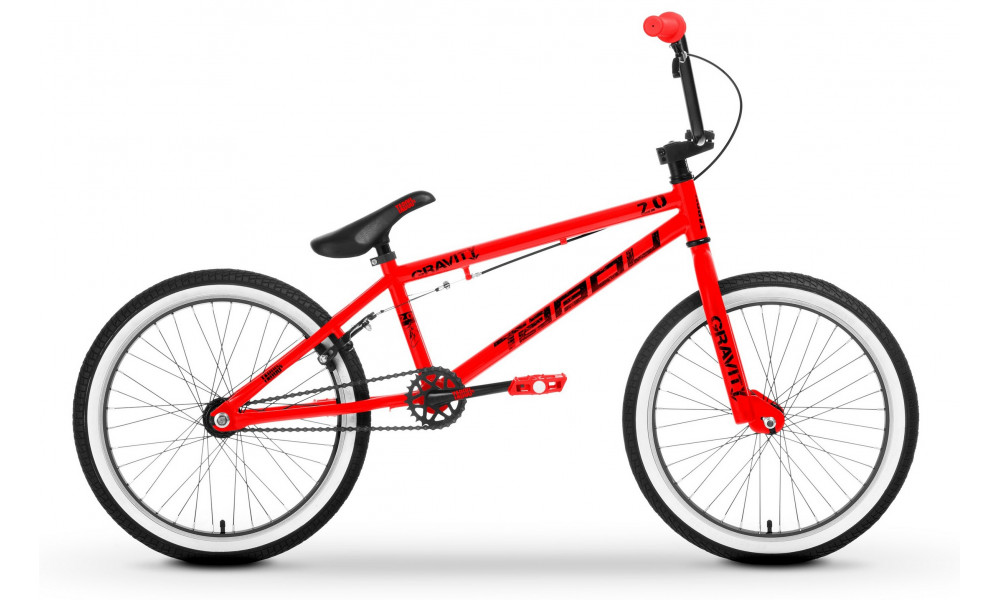 Polkupyörä Tabou Gravity 2.0 red-black 