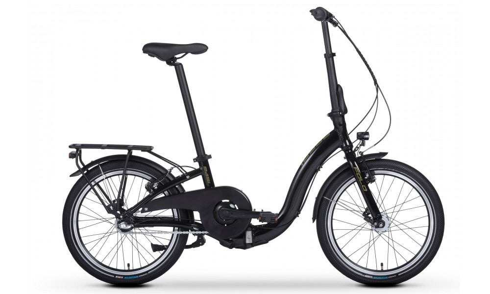 Polkupyörä Tabou Fold Easi black-gold 