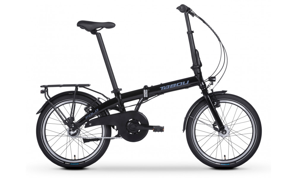 Polkupyörä Tabou Fold Urban black-silver 