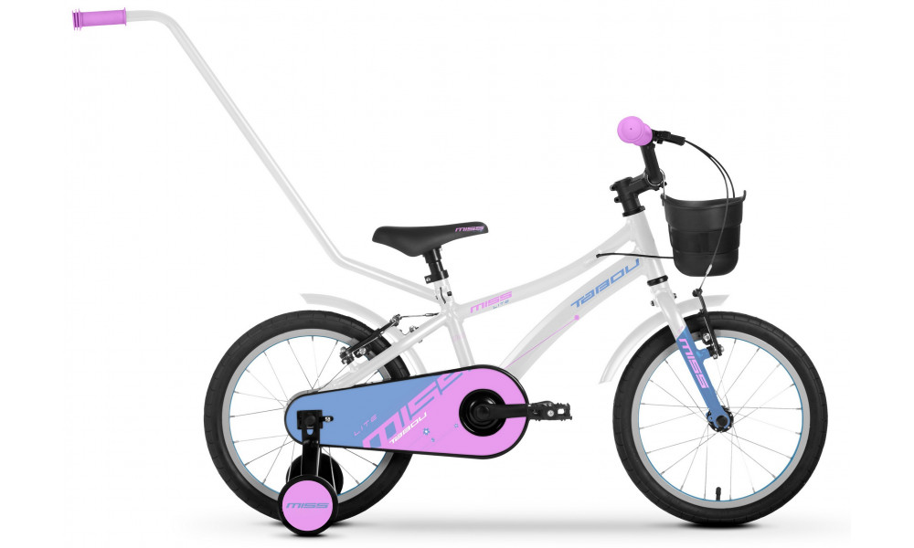Polkupyörä Tabou Miss Lite 18 white-blue 