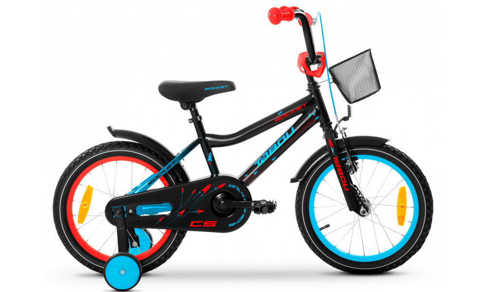 Polkupyörä Tabou Rocket CS Alu 20 black-blue 