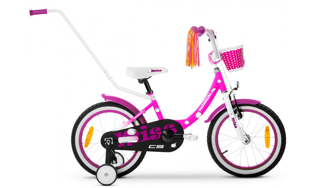 Polkupyörä Tabou Miss CS 14 pink-white 