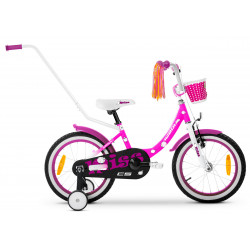 Polkupyörä Tabou Miss CS 14 pink-white