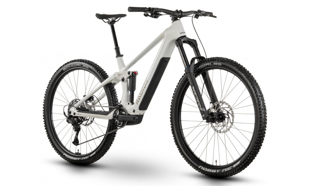 Sähköpyörä Raymon Airok Pure 29" 400 2026 star white-brushed black - 2