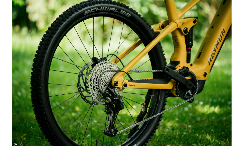 Sähköpyörä Raymon Airok Comp 29" 400 2026 kurkuma-brown - 7