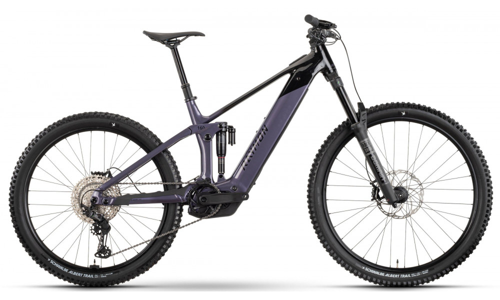 Sähköpyörä Raymon Vamok Pro 29"-27.5" 800 2026 smoke lavender-black - 1