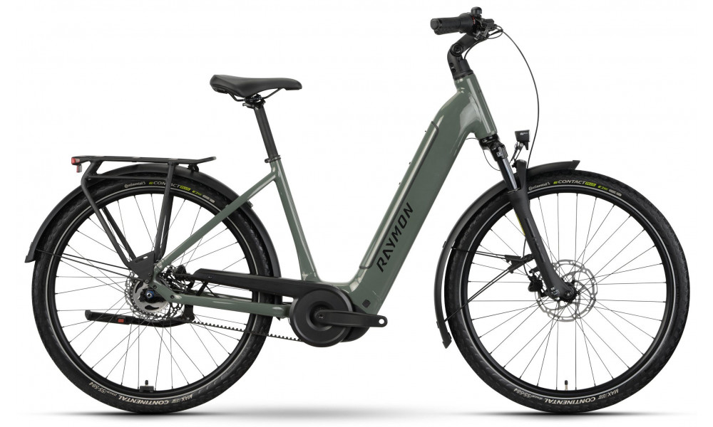 Sähköpyörä Raymon Metmo Comp 27.5" 600 Easy Entry 2026 highland green - 1