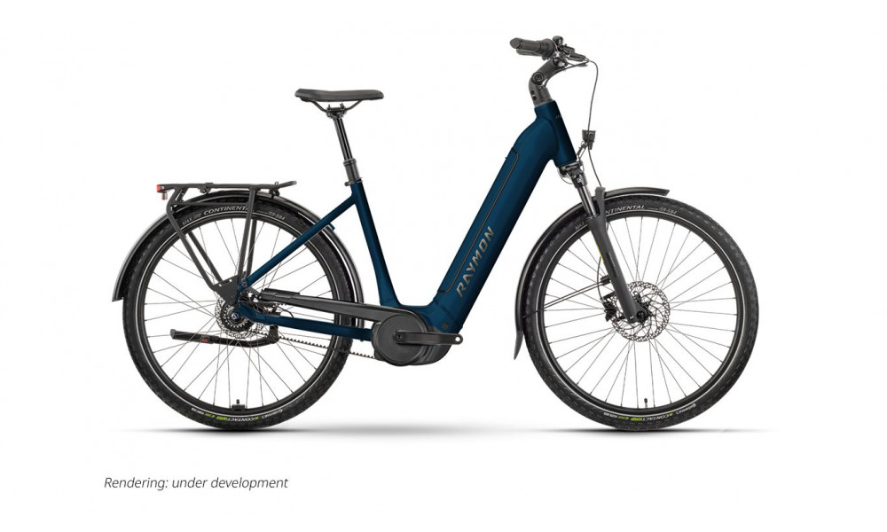 Sähköpyörä Raymon Metmo Ultra 27.5" 800 Easy Entry 2026 darkblue 