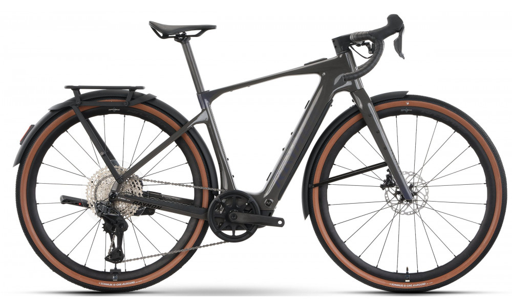 Sähköpyörä Raymon Norza Pro Street 400 2026 pipe grey - 1