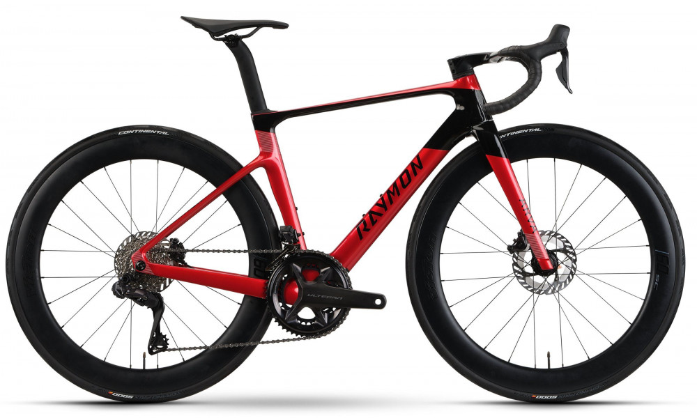 Polkupyörä Raymon Arva Ultra 2026 rubyred-carbon - 1