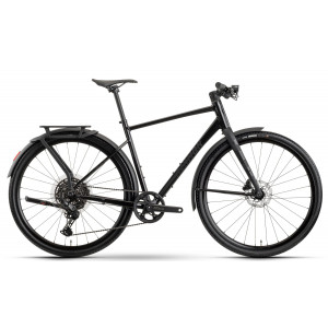 Polkupyörä Raymon Territ Comp Commute 2026 black stealth