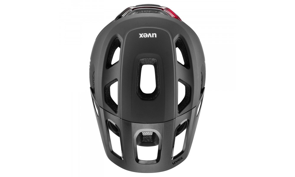 Kypärä Uvex react MIPS black-ruby red matt - 2