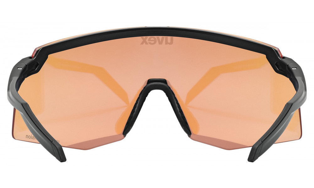 Lasit Uvex pace stage CV black matt / mirror blue - 4