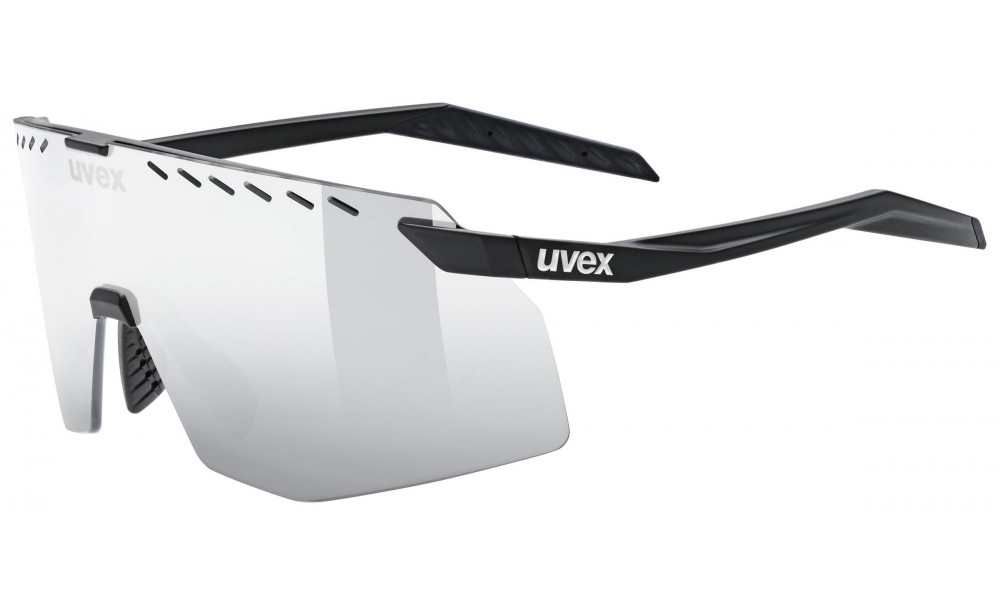 Lasit Uvex pace stage black matt / mirror silver - 1