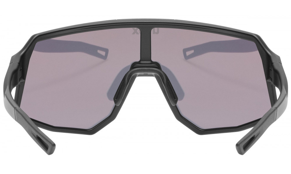 Lasit Uvex sequenze CV black matt / mirror silver - 4