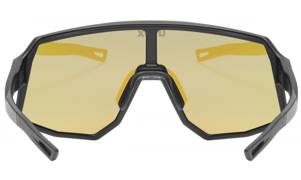 Lasit Uvex sequenze CV black matt / mirror blue - 4