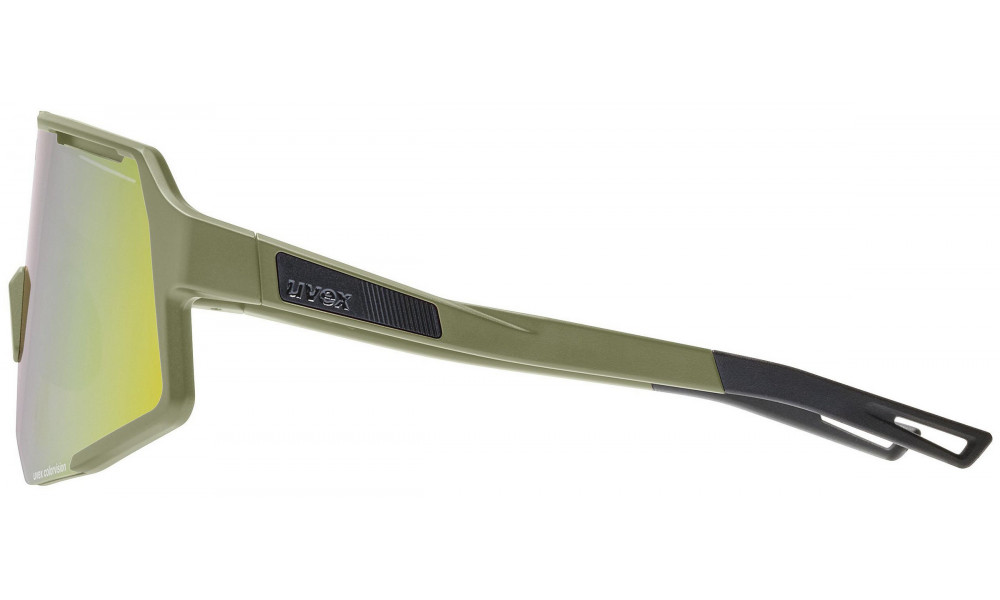 Lasit Uvex sequenze CV olive matt / mirror yellow - 2