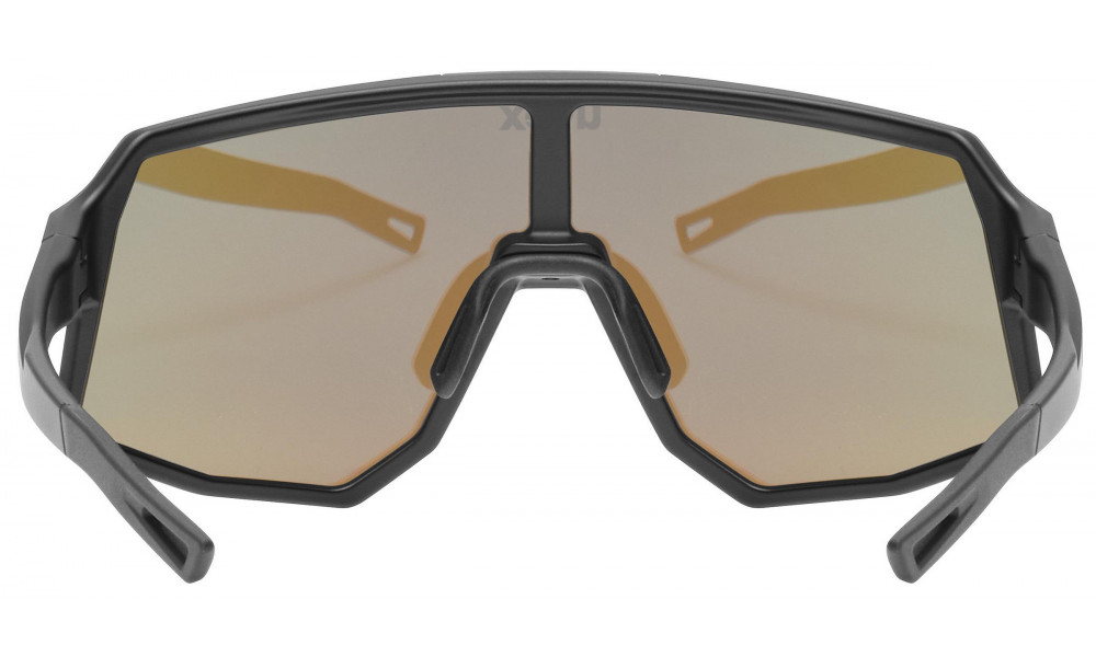 Lasit Uvex sequenze black matt / mirror blue - 4