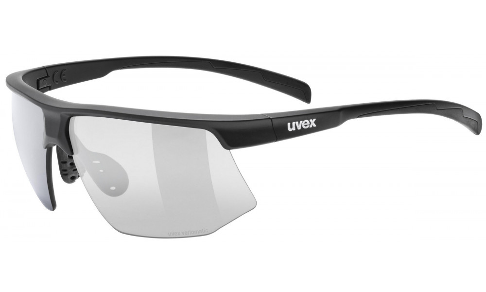 Lasit Uvex aerios V black matt / smoke - 1