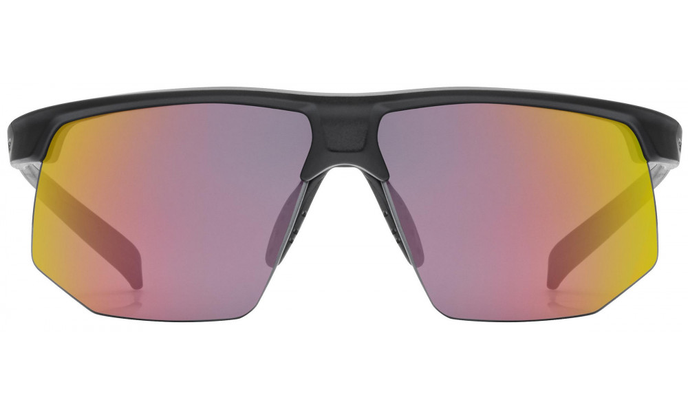 Lasit Uvex aerios black matt / mirror red - 3