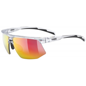 Lasit Uvex aerios clear / mirror red