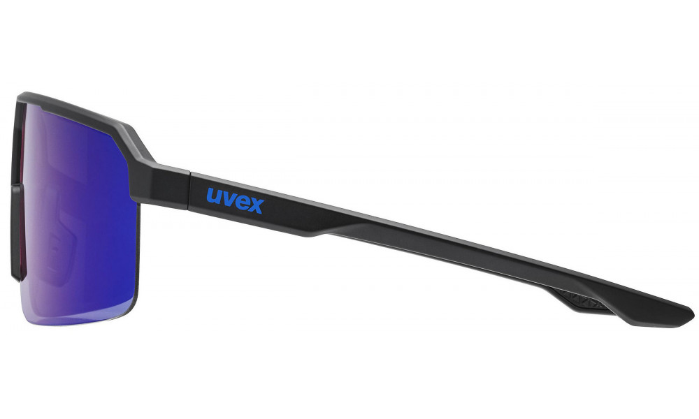 Lasit Uvex ramp black matt / mirror blue - 2
