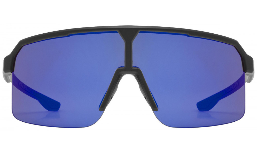 Lasit Uvex ramp black matt / mirror blue - 3