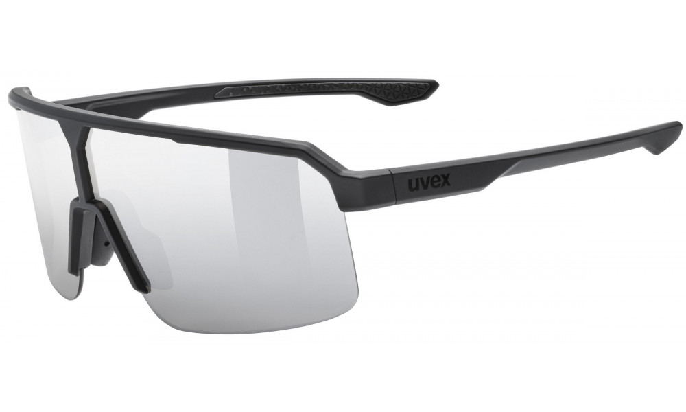 Lasit Uvex ramp black matt / mirror silver - 1