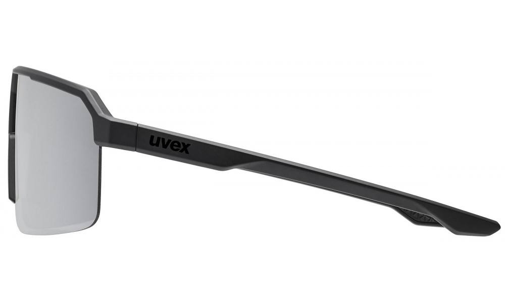 Lasit Uvex ramp black matt / mirror silver - 2