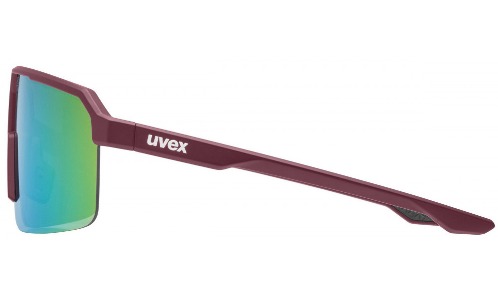 Lasit Uvex ramp burgundy matt / mirror rose - 2