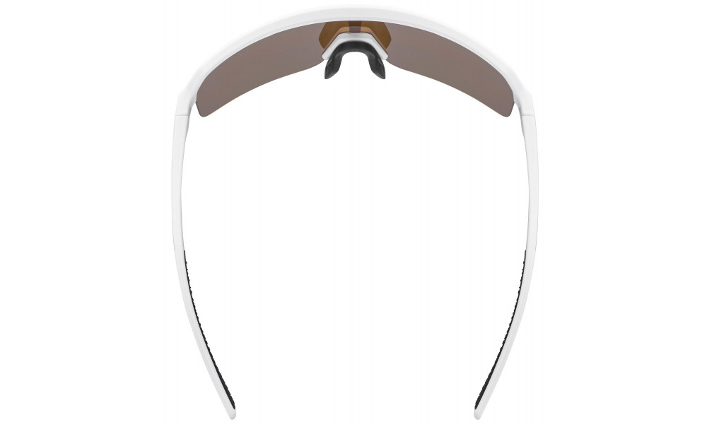 Lasit Uvex ramp white matt / mirror gold - 5