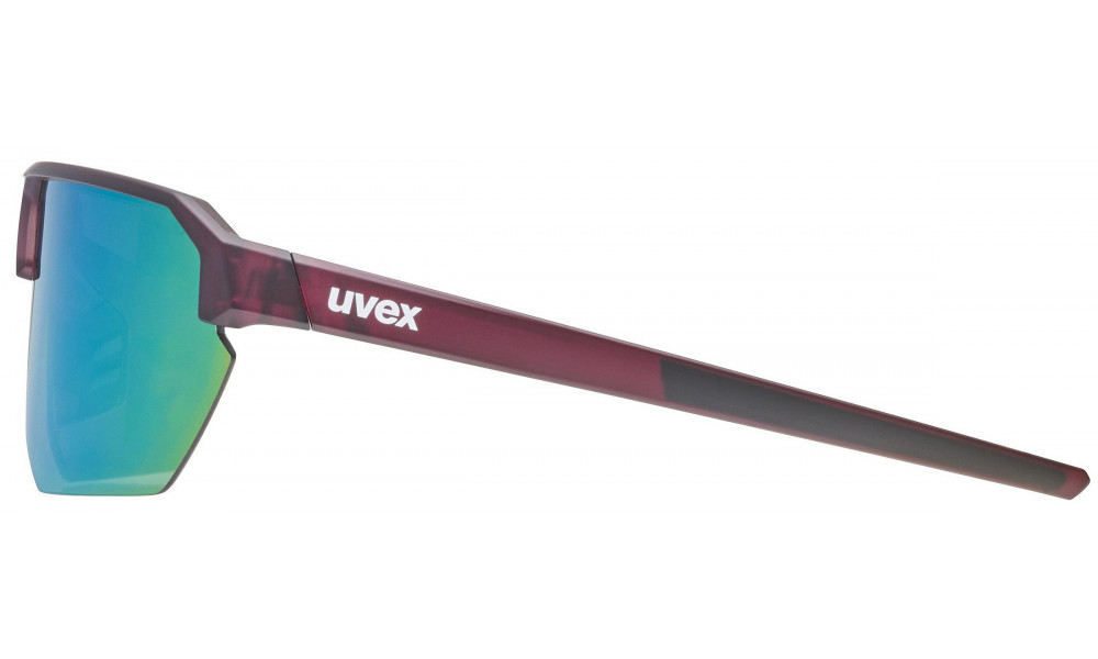 Lasit Uvex vectiv set cranberry trans. matt / mirror rose - 2