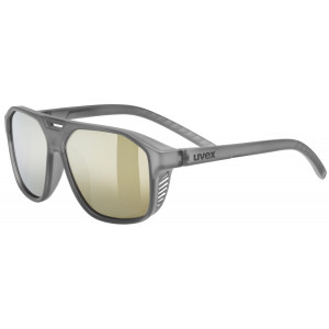 Lasit Uvex cosmic smoke matt / mirror gold